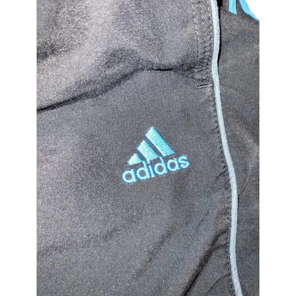 Adidas 3-Stripes Mesh Lined Athletic Shorts Mens S Black Activewear Athleisure